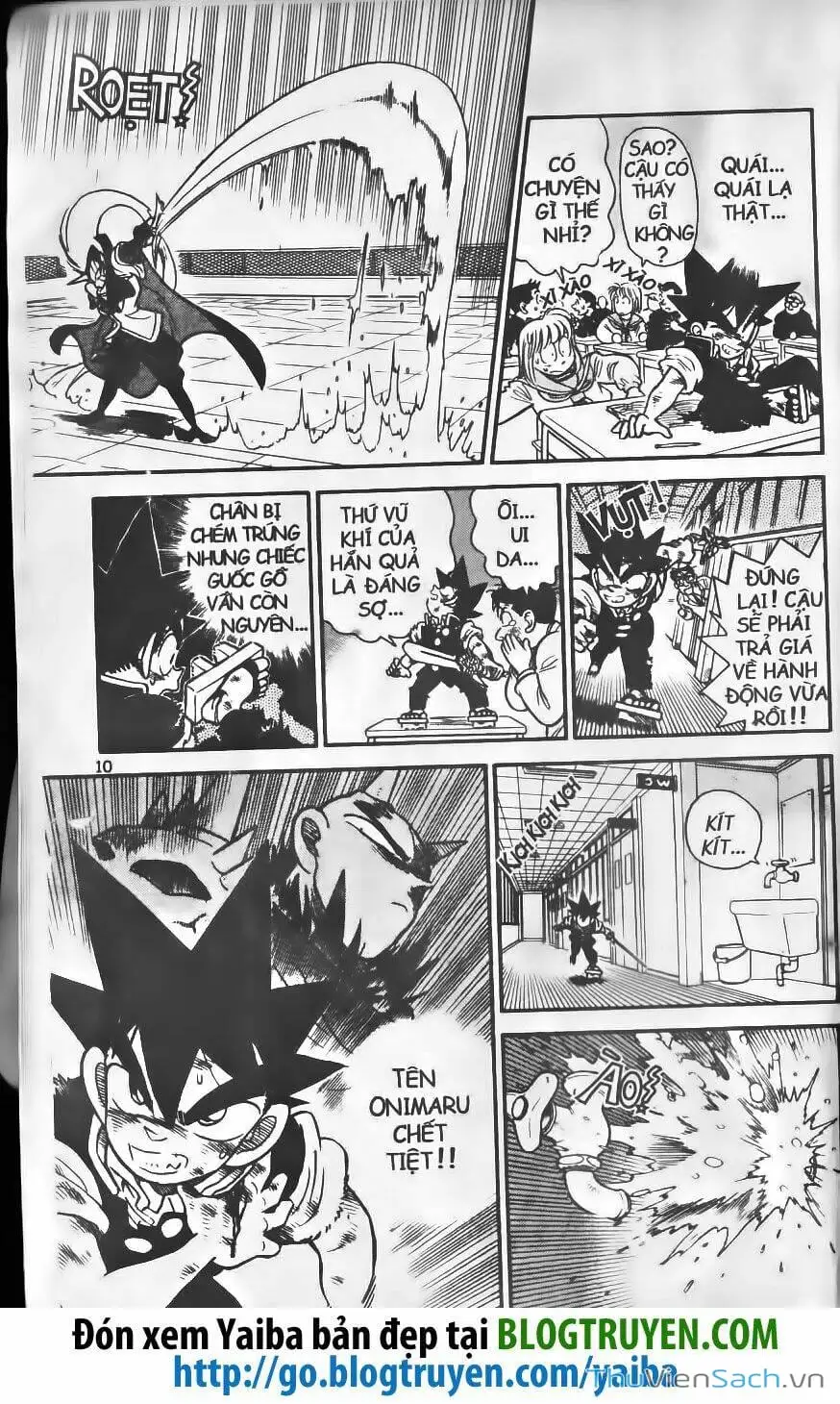 Truyện Tranh Kiếm Sĩ Yaiba trang 5