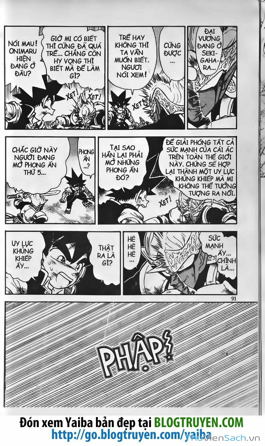 Truyện Tranh Yaiba trang 5
