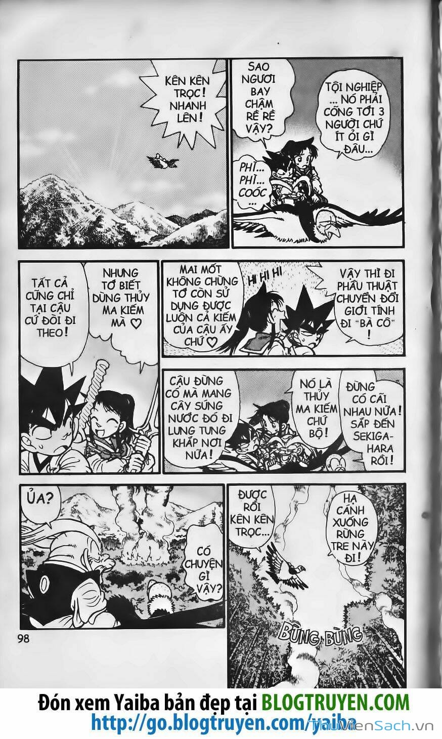 Truyện Tranh Yaiba trang 5
