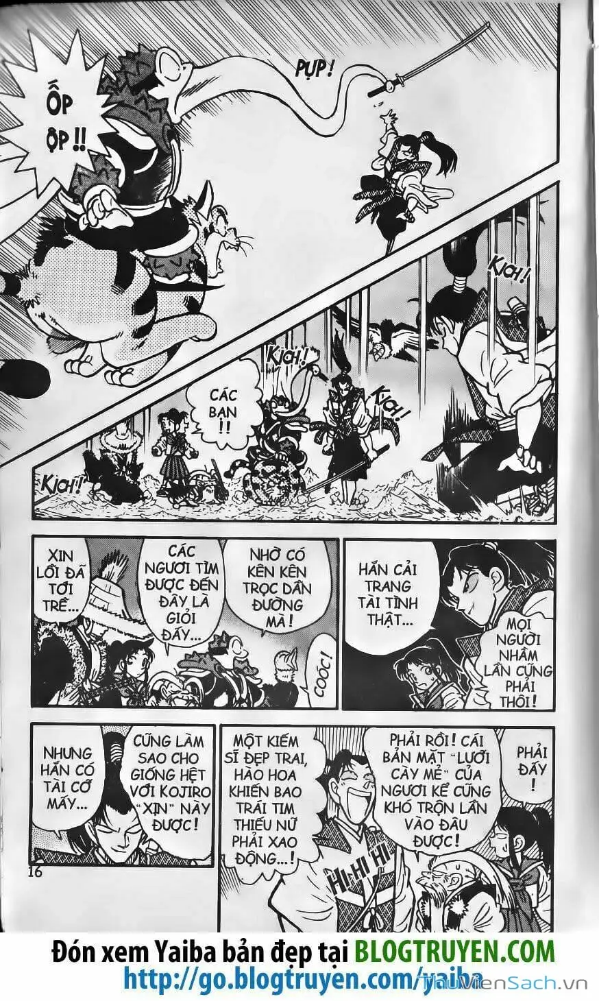 Truyện Tranh Kiếm Sĩ Yaiba trang 5