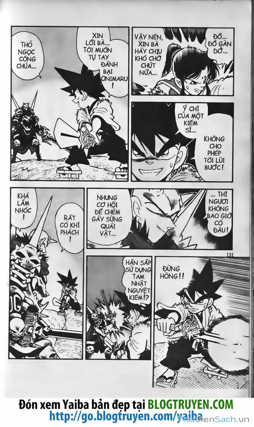 Truyện Tranh Kiếm Sĩ Yaiba trang 5