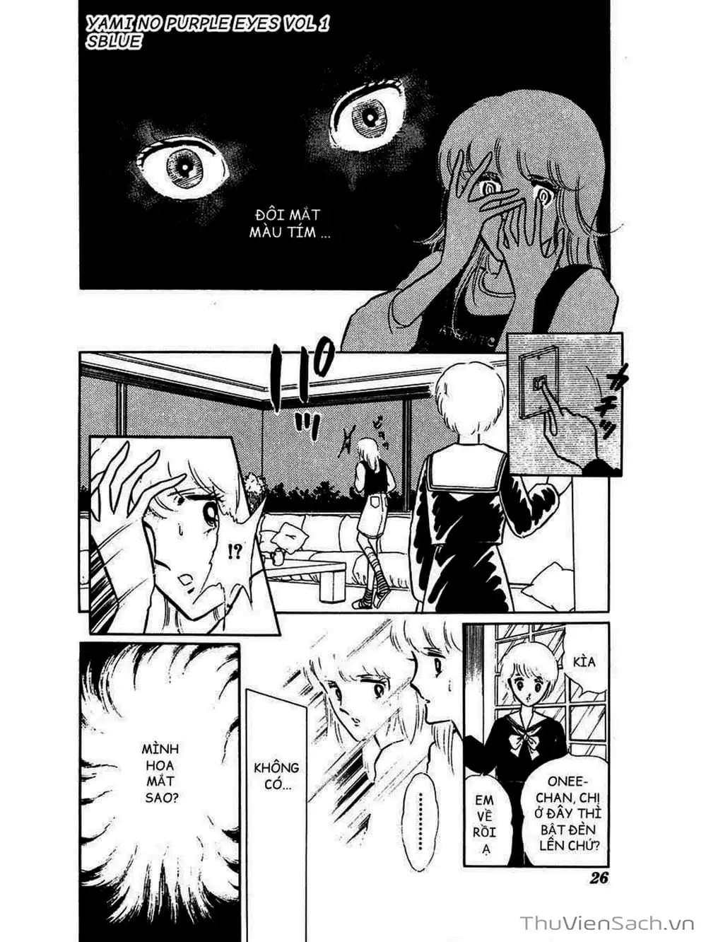 Truyện Tranh Cô Bé Huyền Bí - Yami No Purple Eyes trang 6
