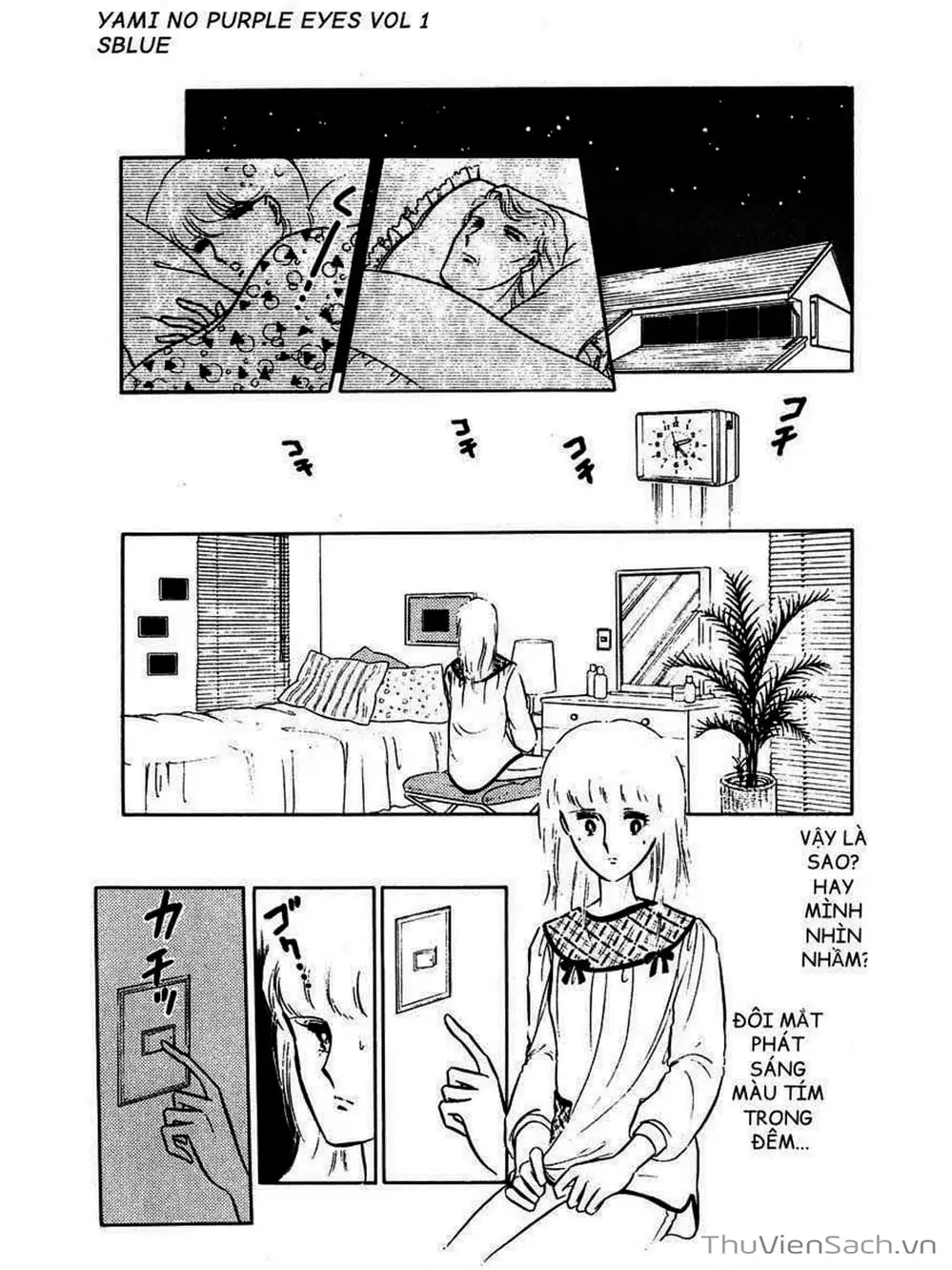 Truyện Tranh Cô Bé Huyền Bí - Yami No Purple Eyes trang 6