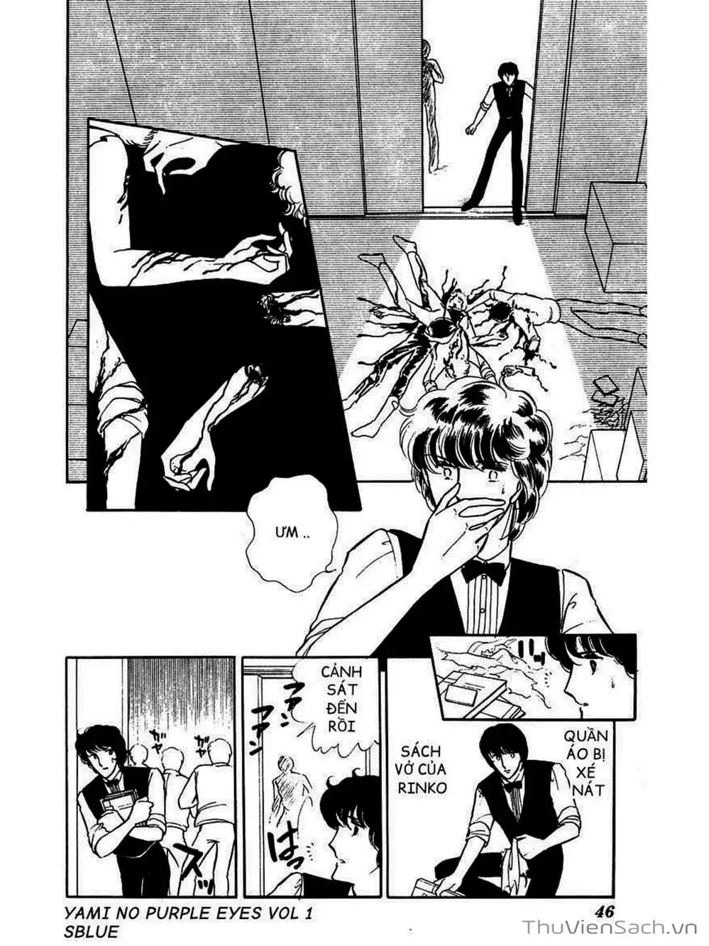 Truyện Tranh Cô Bé Huyền Bí - Yami No Purple Eyes trang 6