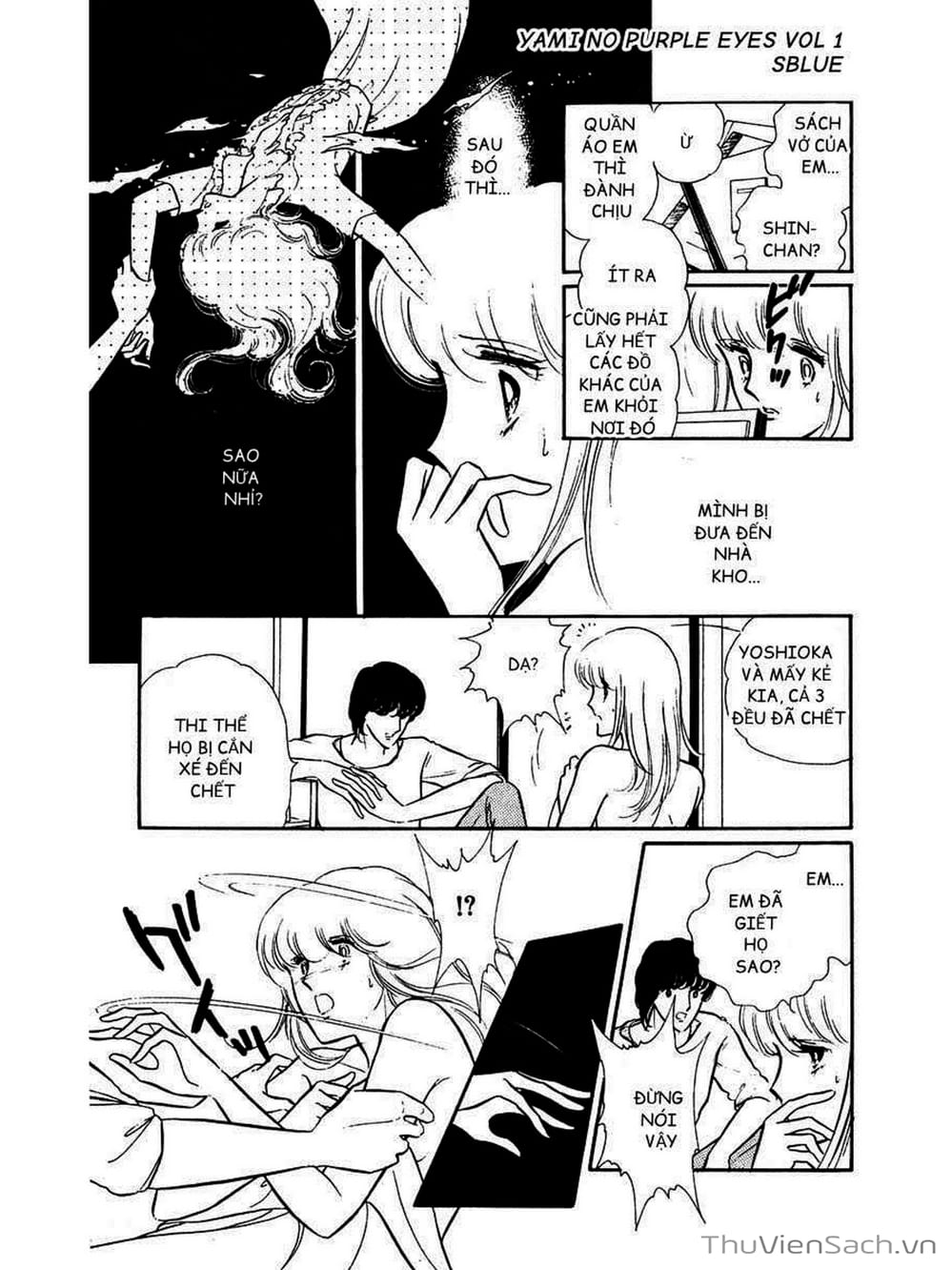 Truyện Tranh Cô Bé Huyền Bí - Yami No Purple Eyes trang 6