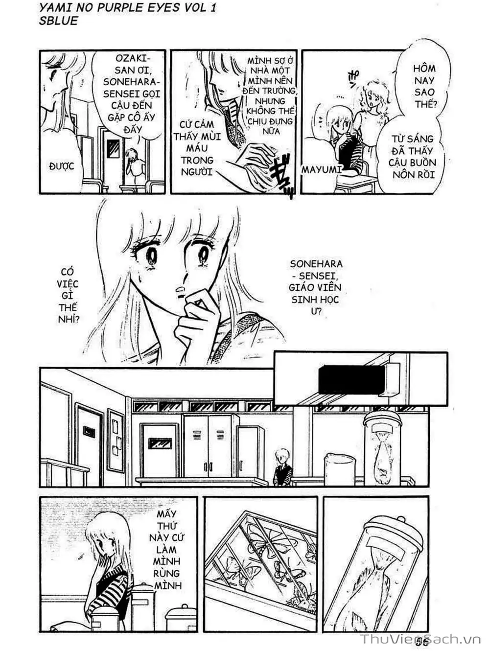 Truyện Tranh Cô Bé Huyền Bí - Yami No Purple Eyes trang 6