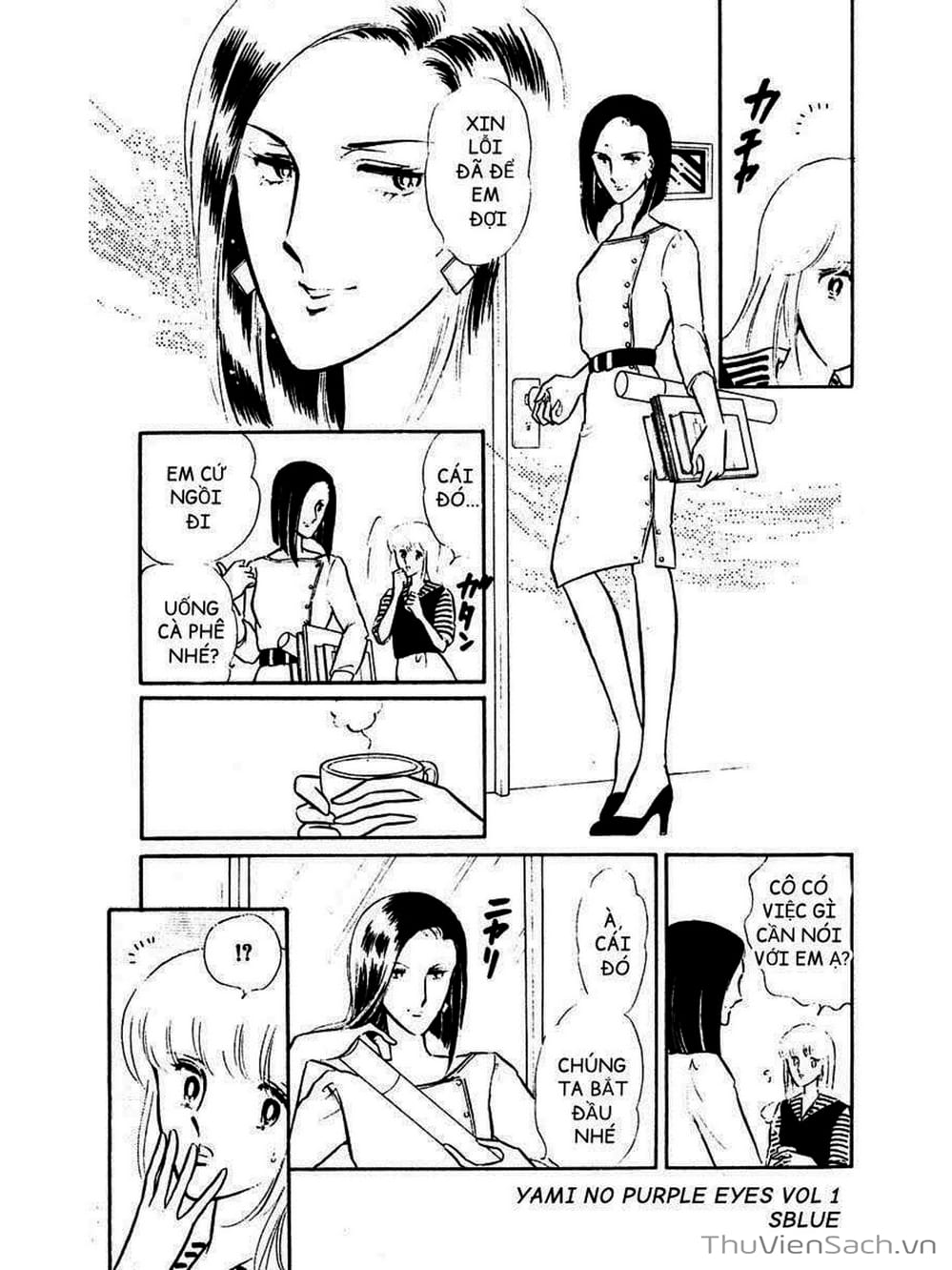Truyện Tranh Cô Bé Huyền Bí - Yami No Purple Eyes trang 6