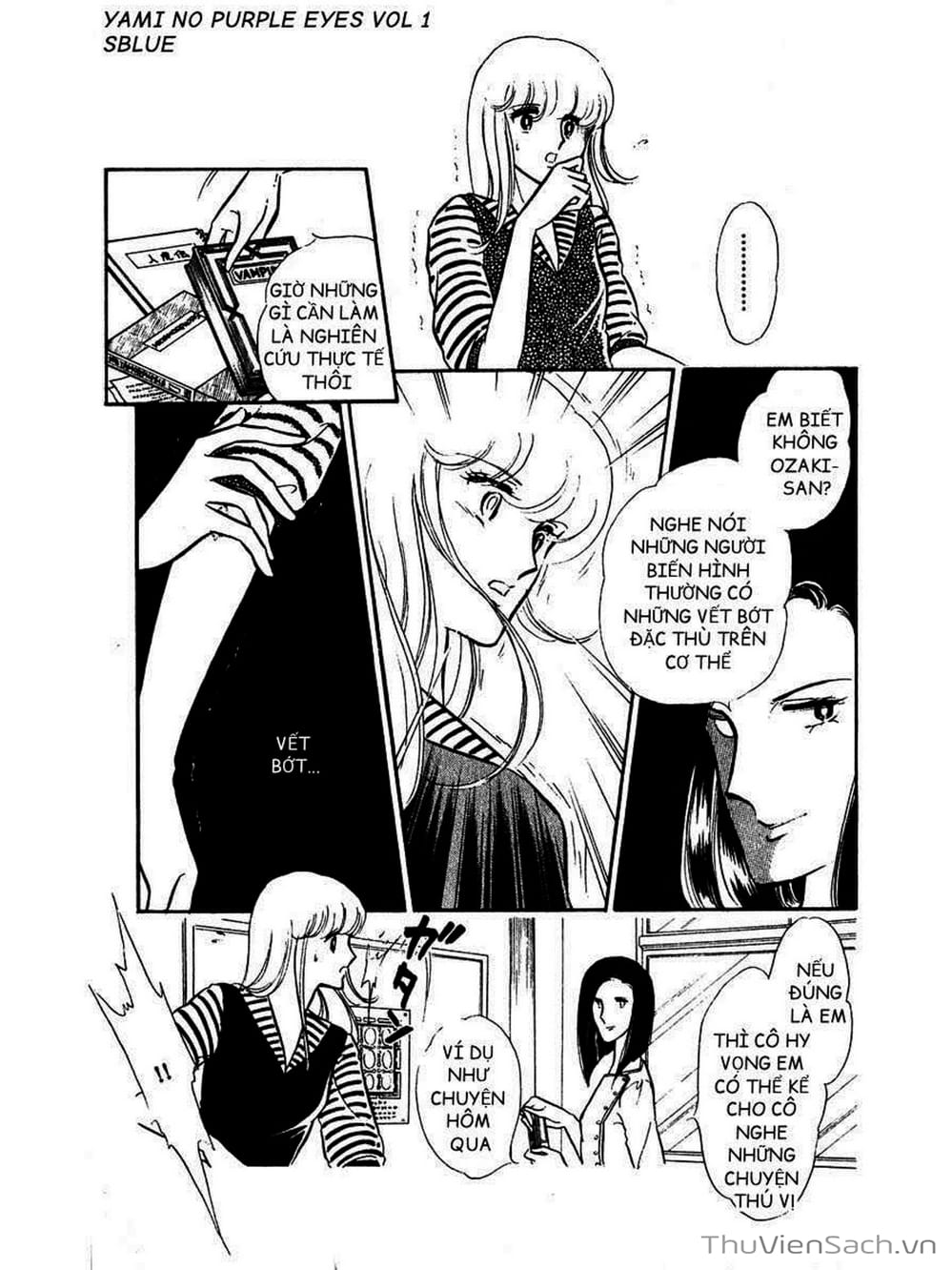 Truyện Tranh Cô Bé Huyền Bí - Yami No Purple Eyes trang 6
