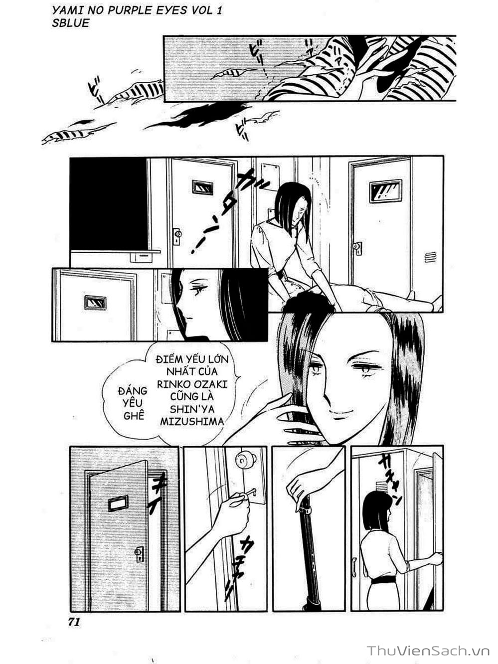 Truyện Tranh Cô Bé Huyền Bí - Yami No Purple Eyes trang 6