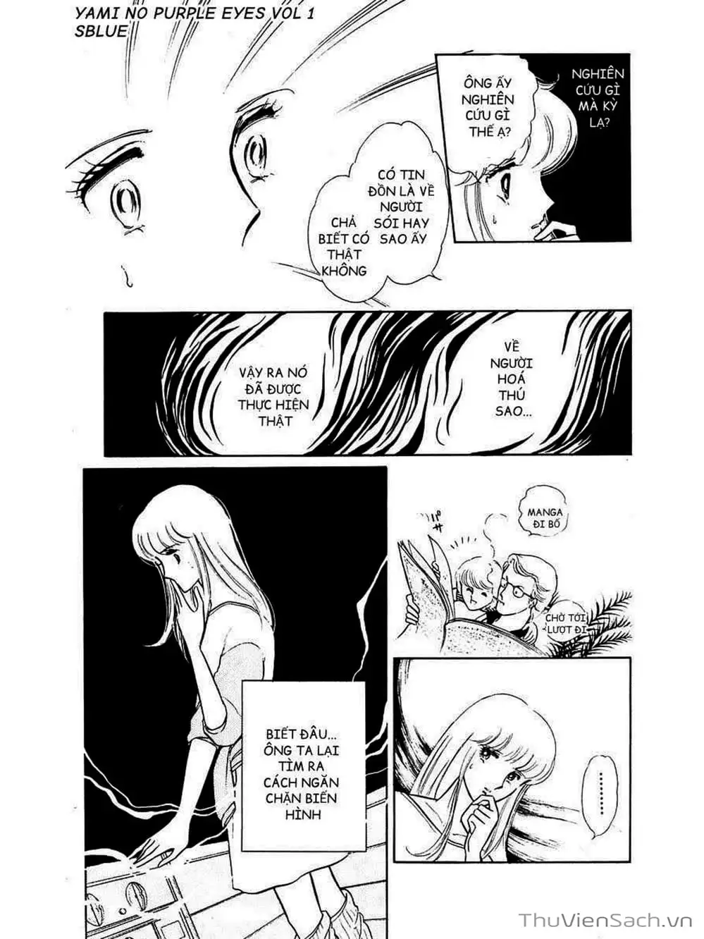 Truyện Tranh Cô Bé Huyền Bí - Yami No Purple Eyes trang 6