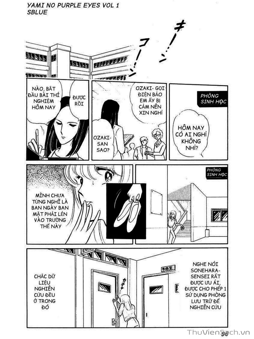 Truyện Tranh Cô Bé Huyền Bí - Yami No Purple Eyes trang 6