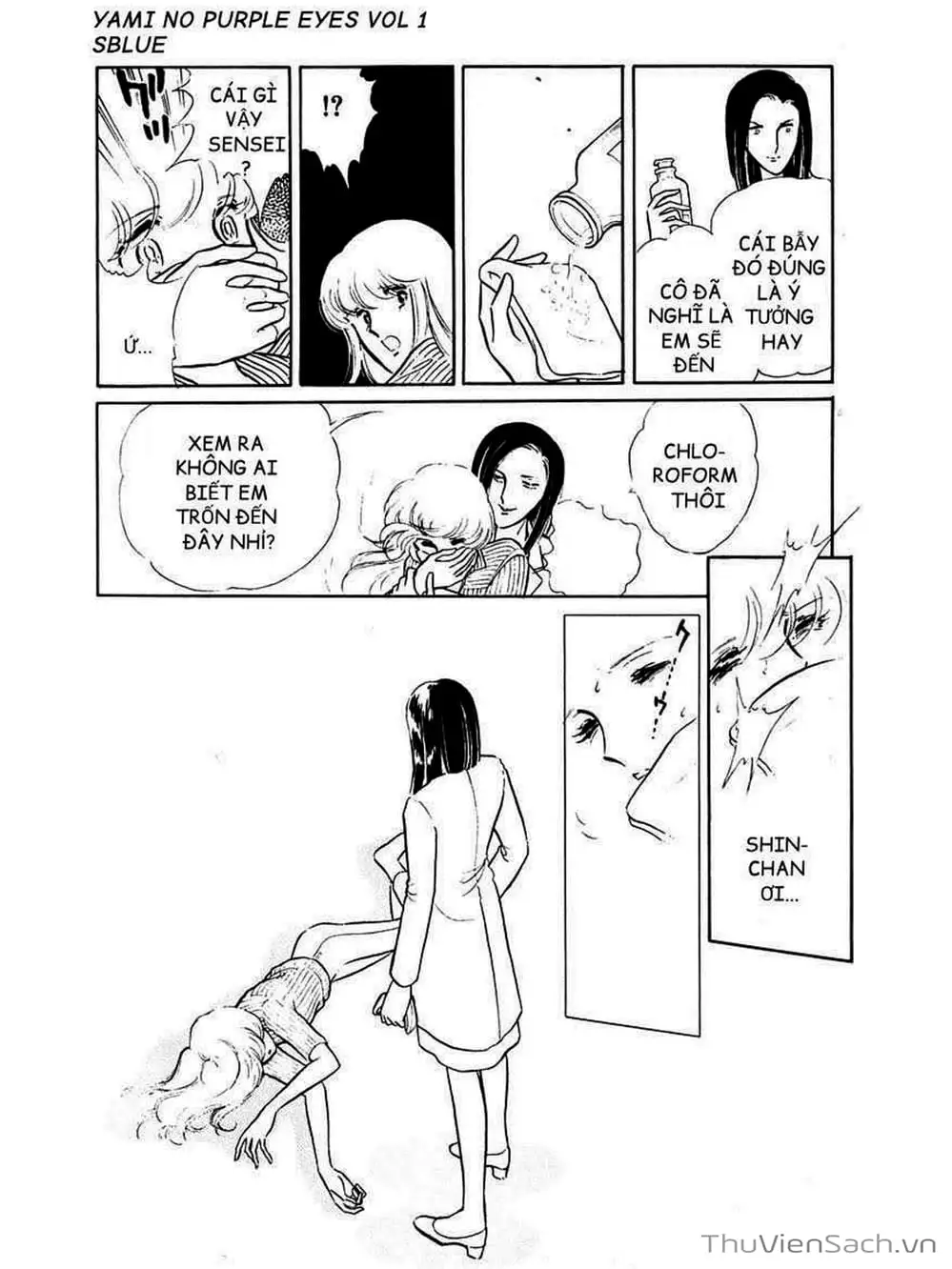 Truyện Tranh Cô Bé Huyền Bí - Yami No Purple Eyes trang 6