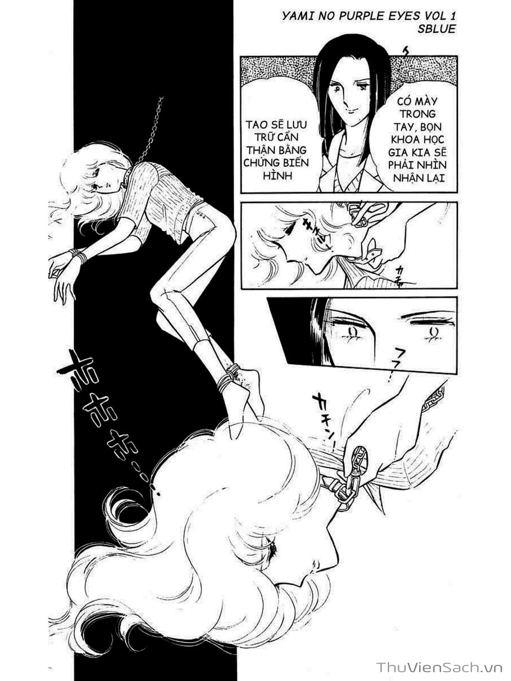 Truyện Tranh Cô Bé Huyền Bí - Yami No Purple Eyes trang 6