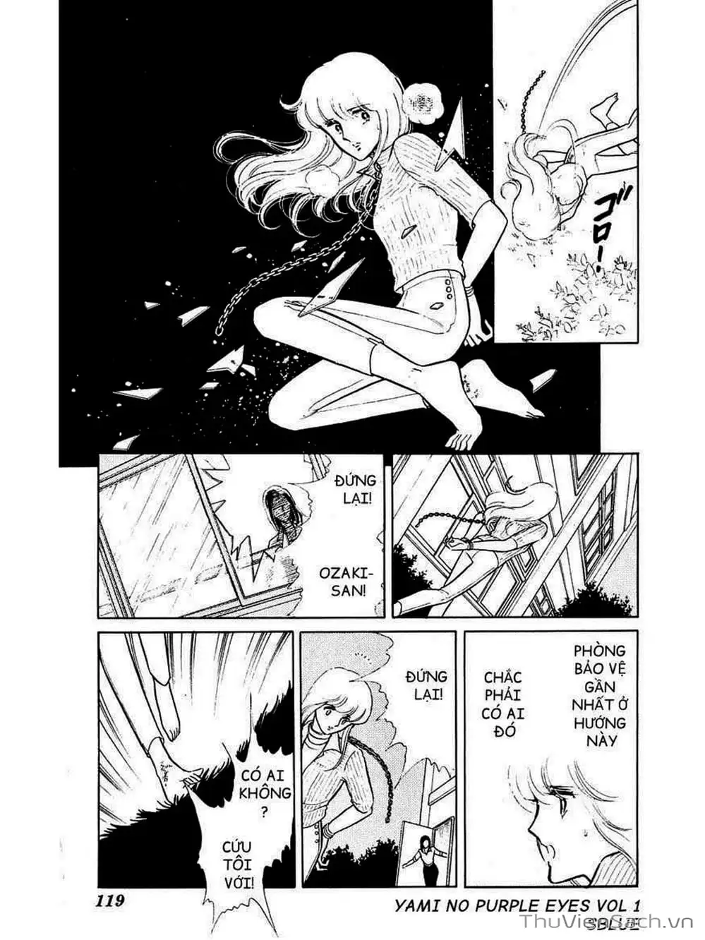 Truyện Tranh Cô Bé Huyền Bí - Yami No Purple Eyes trang 6