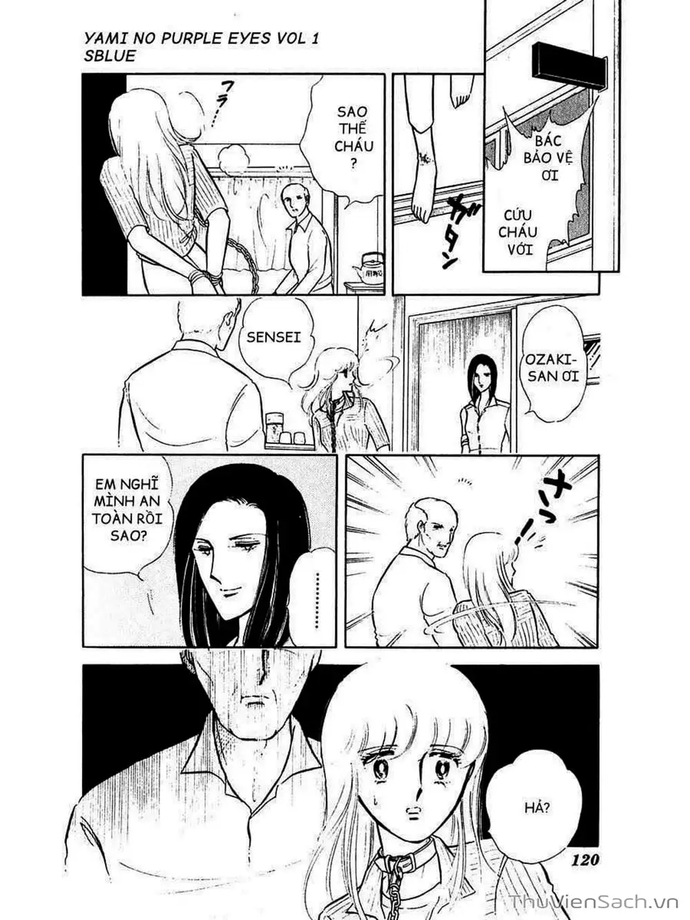 Truyện Tranh Cô Bé Huyền Bí - Yami No Purple Eyes trang 6