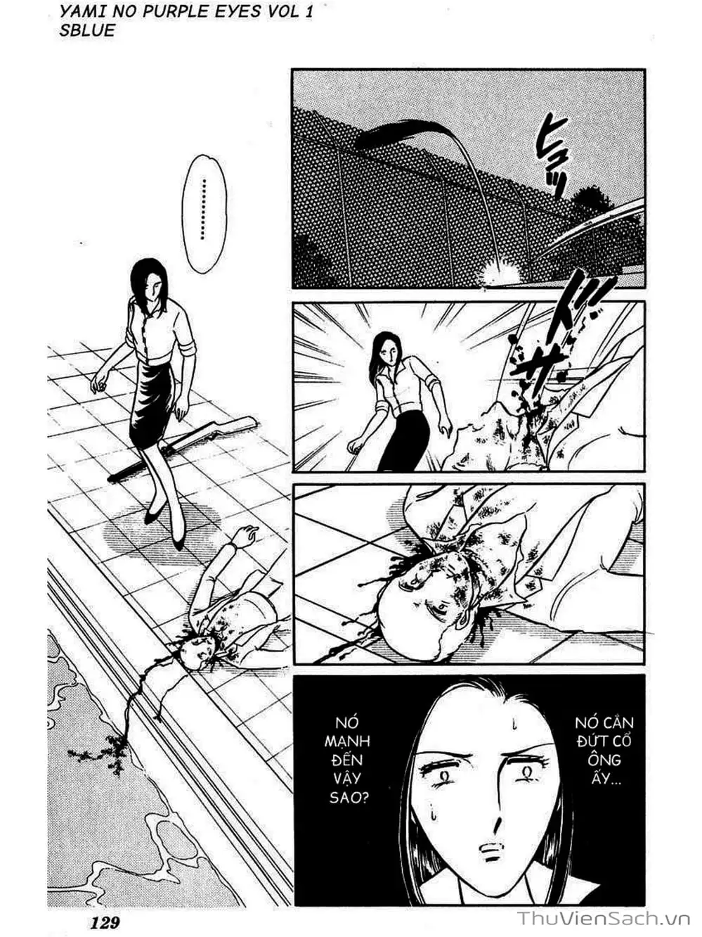 Truyện Tranh Cô Bé Huyền Bí - Yami No Purple Eyes trang 6