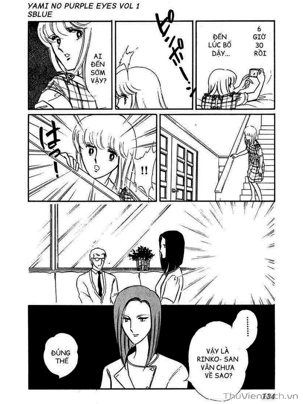 Truyện Tranh Cô Bé Huyền Bí - Yami No Purple Eyes trang 6