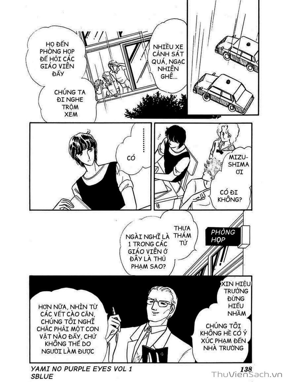 Truyện Tranh Cô Bé Huyền Bí - Yami No Purple Eyes trang 6