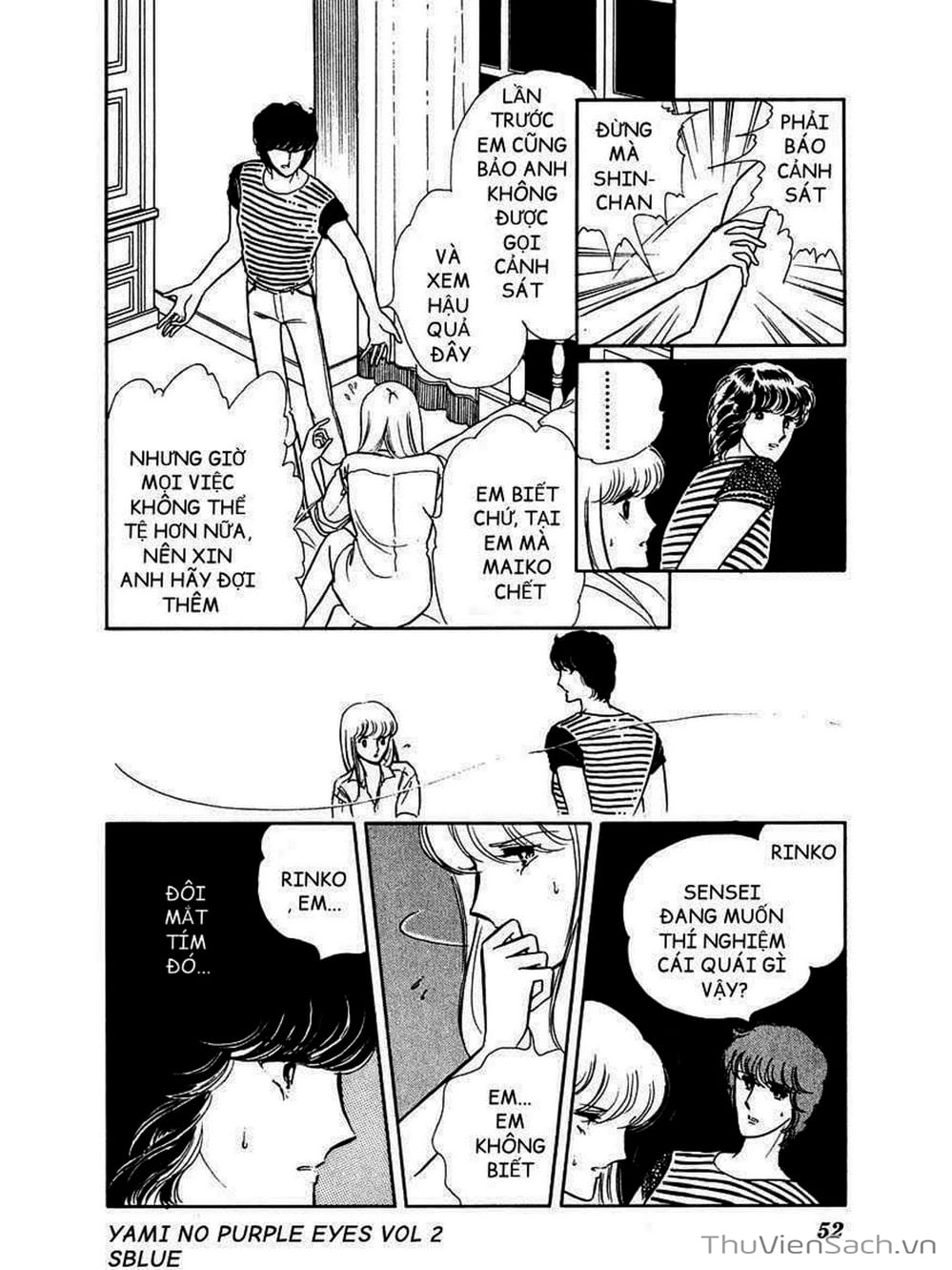 Truyện Tranh Cô Bé Huyền Bí - Yami No Purple Eyes trang 6