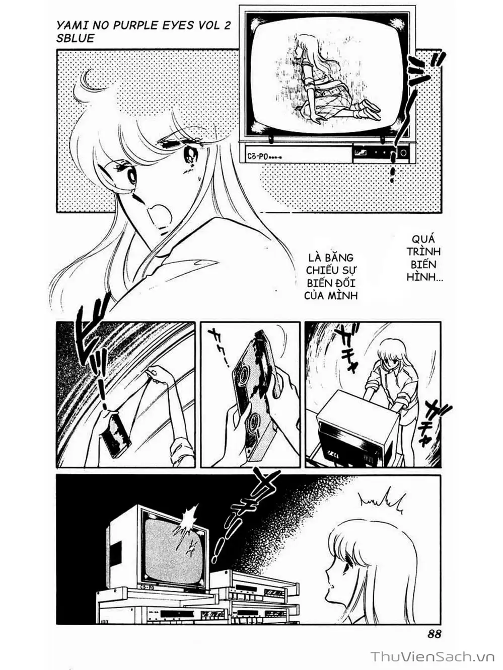 Truyện Tranh Cô Bé Huyền Bí - Yami No Purple Eyes trang 6