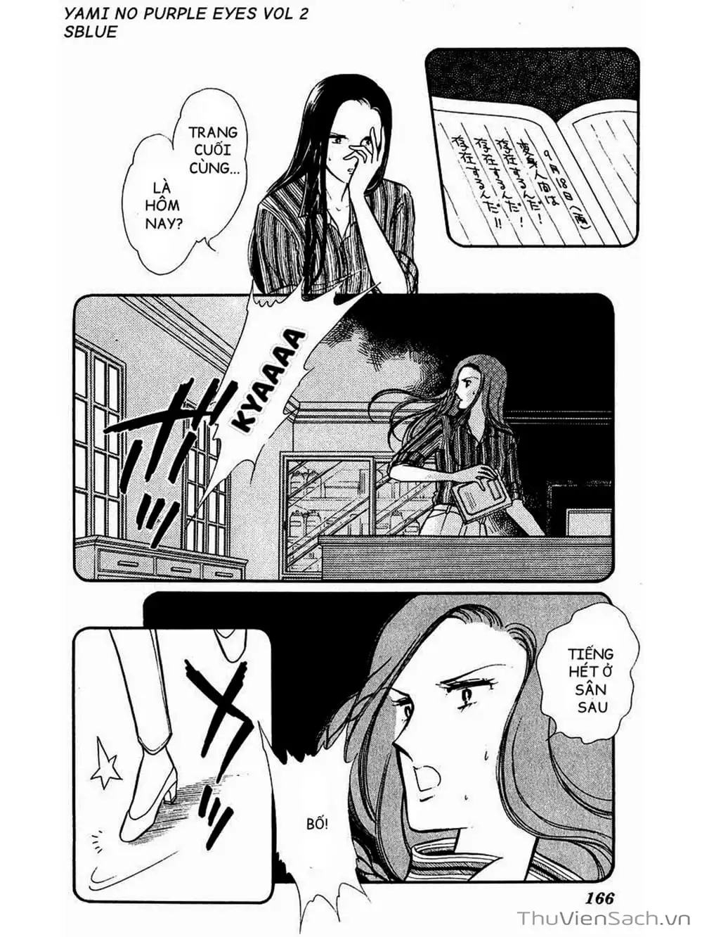 Truyện Tranh Cô Bé Huyền Bí - Yami No Purple Eyes trang 6
