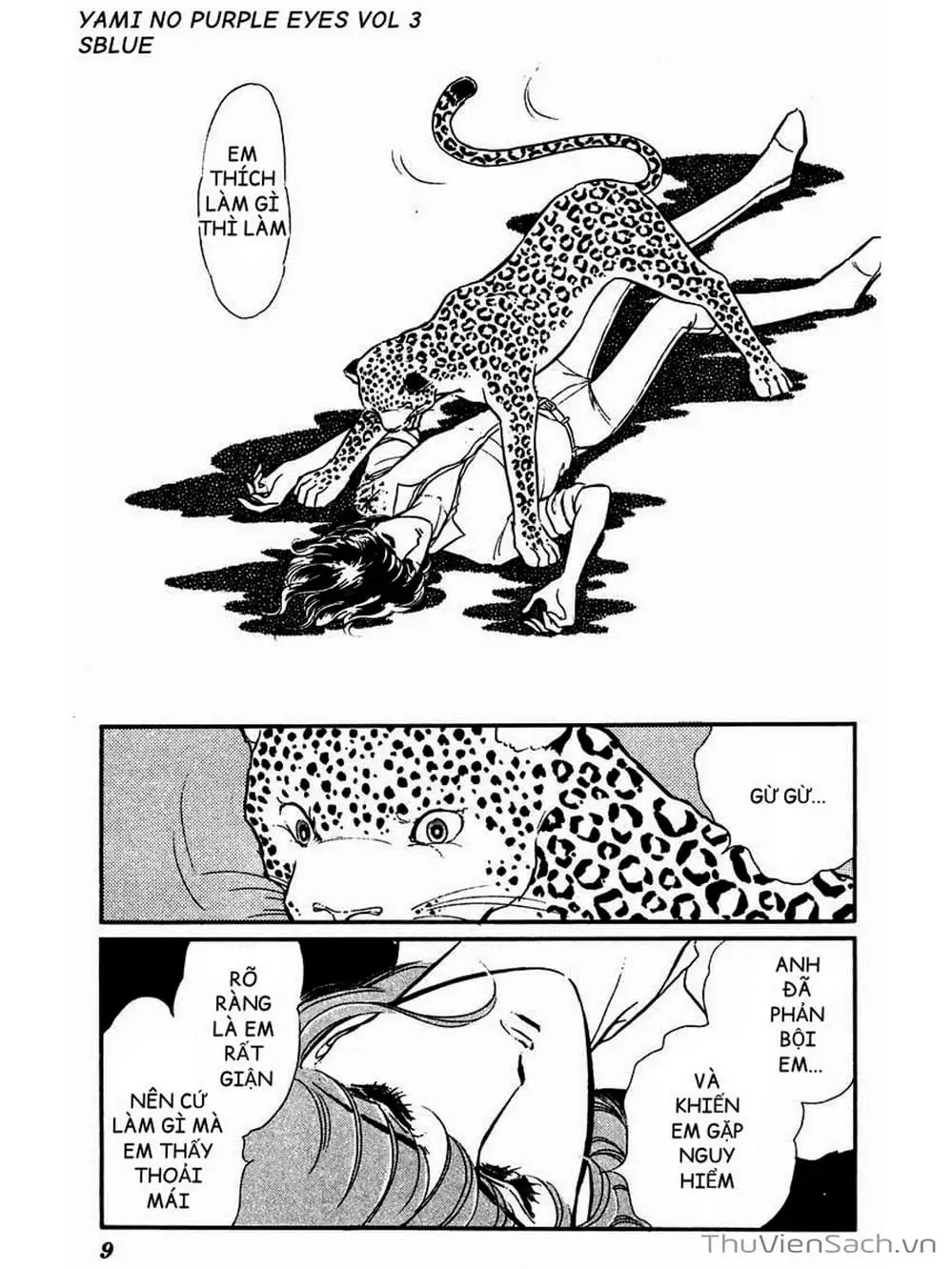 Truyện Tranh Cô Bé Huyền Bí - Yami No Purple Eyes trang 6