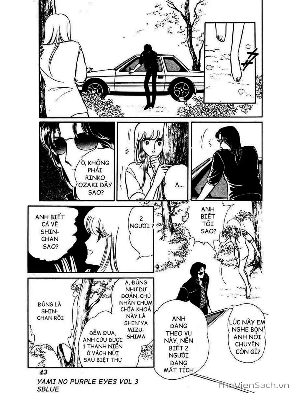 Truyện Tranh Cô Bé Huyền Bí - Yami No Purple Eyes trang 6