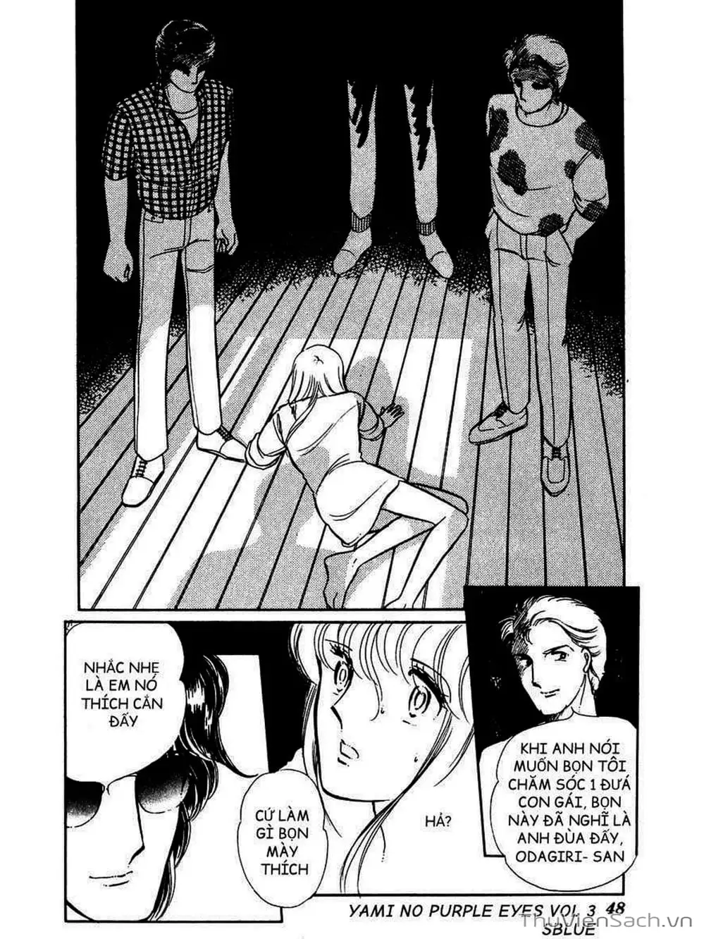 Truyện Tranh Cô Bé Huyền Bí - Yami No Purple Eyes trang 6