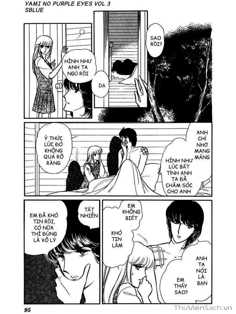 Truyện Tranh Cô Bé Huyền Bí - Yami No Purple Eyes trang 6