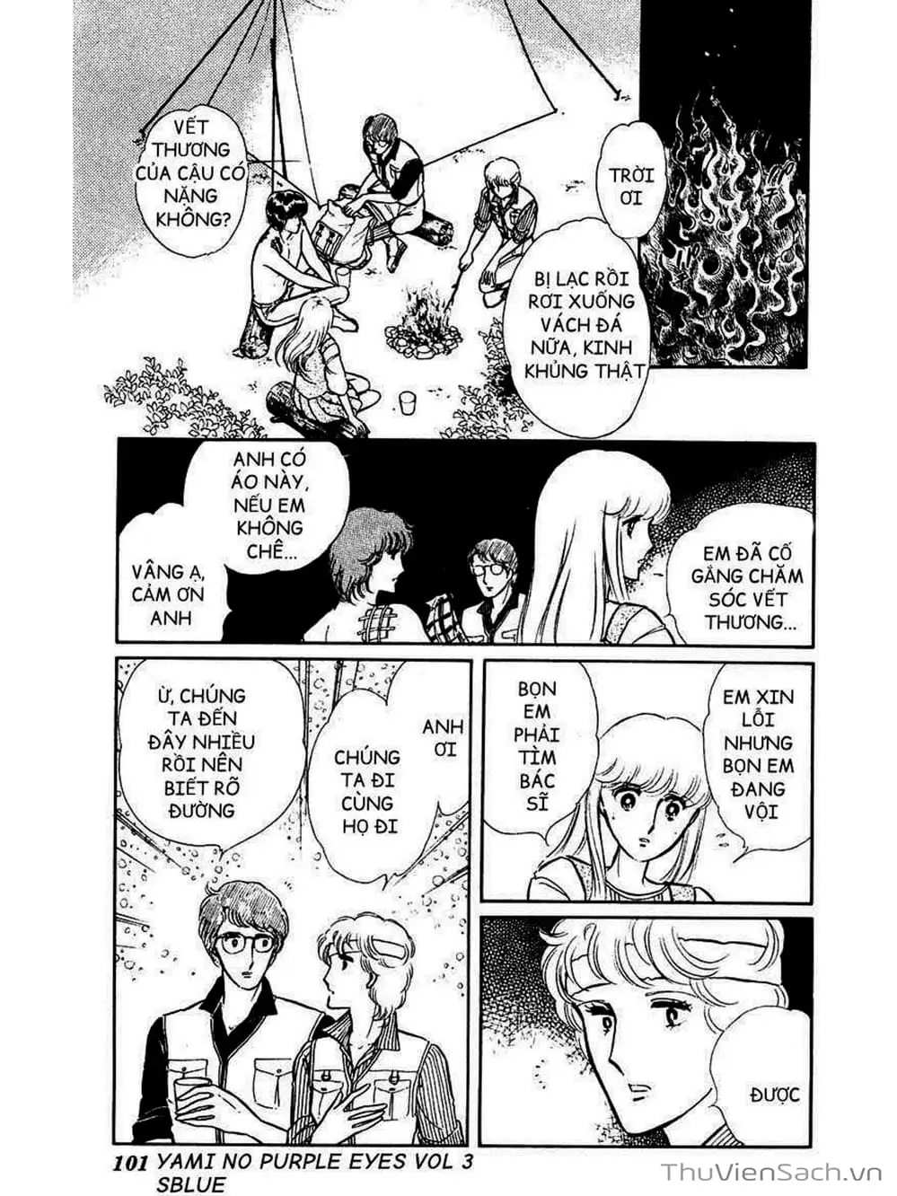 Truyện Tranh Cô Bé Huyền Bí - Yami No Purple Eyes trang 6