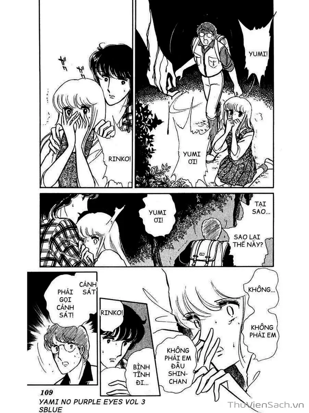 Truyện Tranh Cô Bé Huyền Bí - Yami No Purple Eyes trang 6