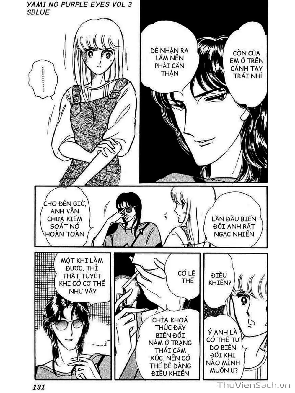 Truyện Tranh Cô Bé Huyền Bí - Yami No Purple Eyes trang 6