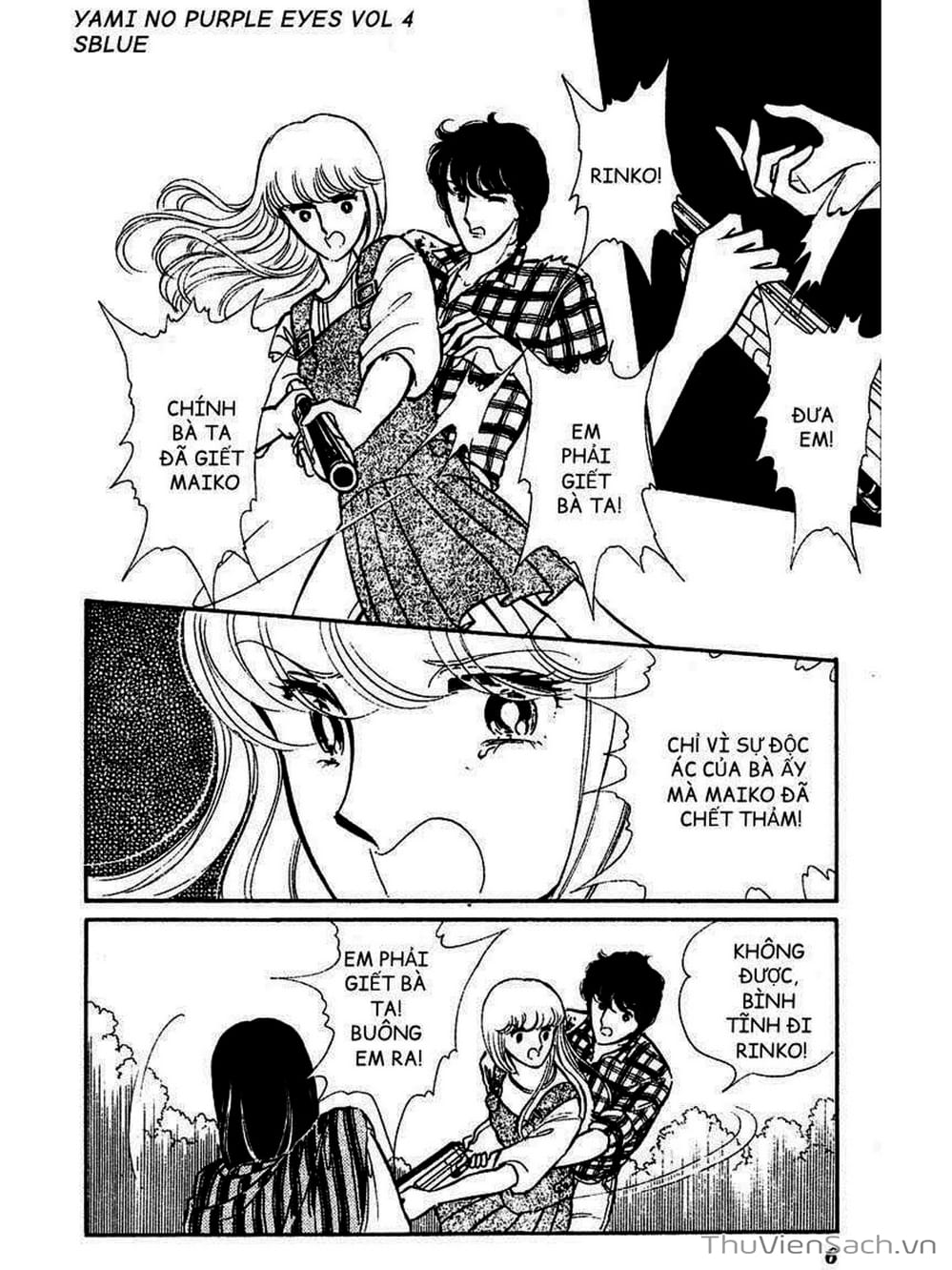 Truyện Tranh Cô Bé Huyền Bí - Yami No Purple Eyes trang 6