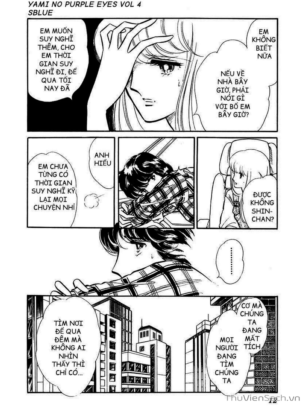 Truyện Tranh Cô Bé Huyền Bí - Yami No Purple Eyes trang 6