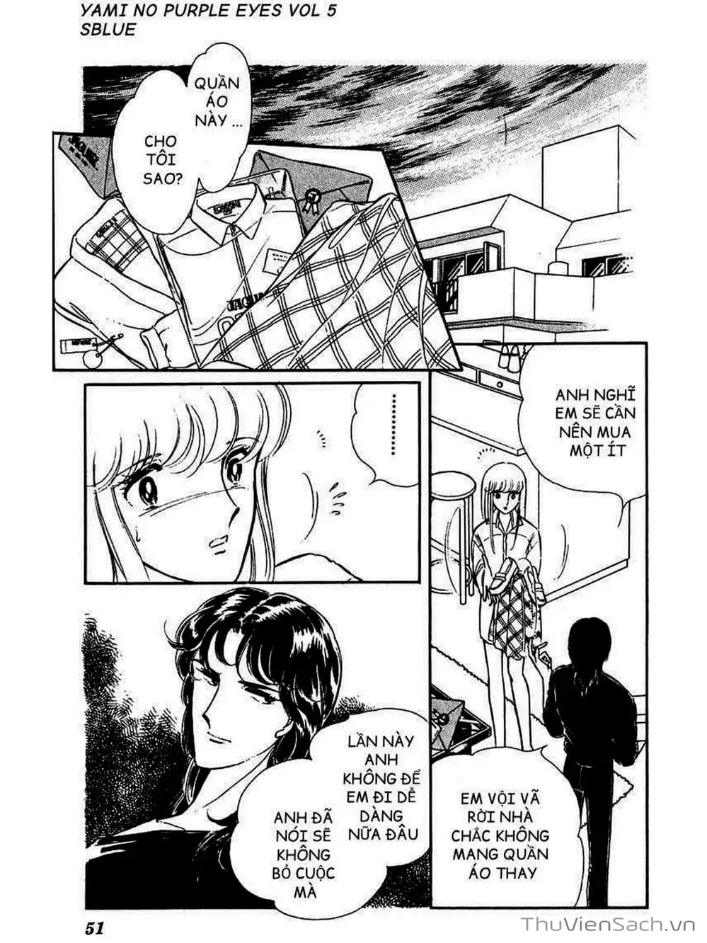 Truyện Tranh Cô Bé Huyền Bí - Yami No Purple Eyes trang 6