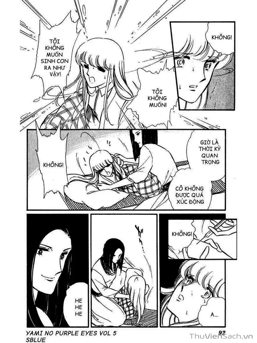 Truyện Tranh Cô Bé Huyền Bí - Yami No Purple Eyes trang 6