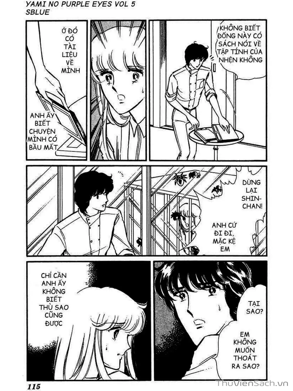 Truyện Tranh Cô Bé Huyền Bí - Yami No Purple Eyes trang 6