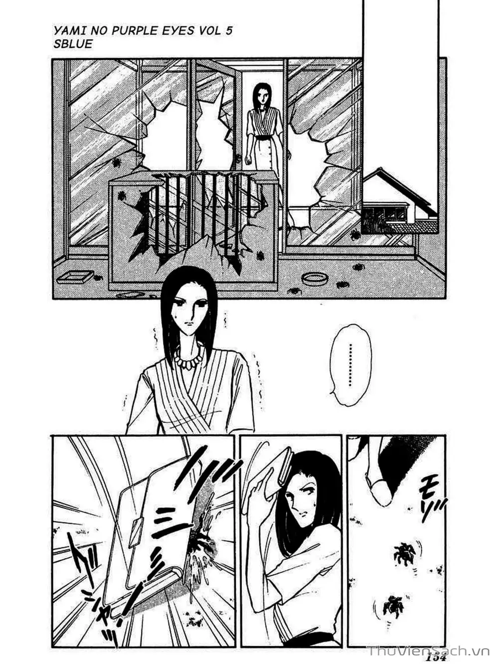 Truyện Tranh Cô Bé Huyền Bí - Yami No Purple Eyes trang 6