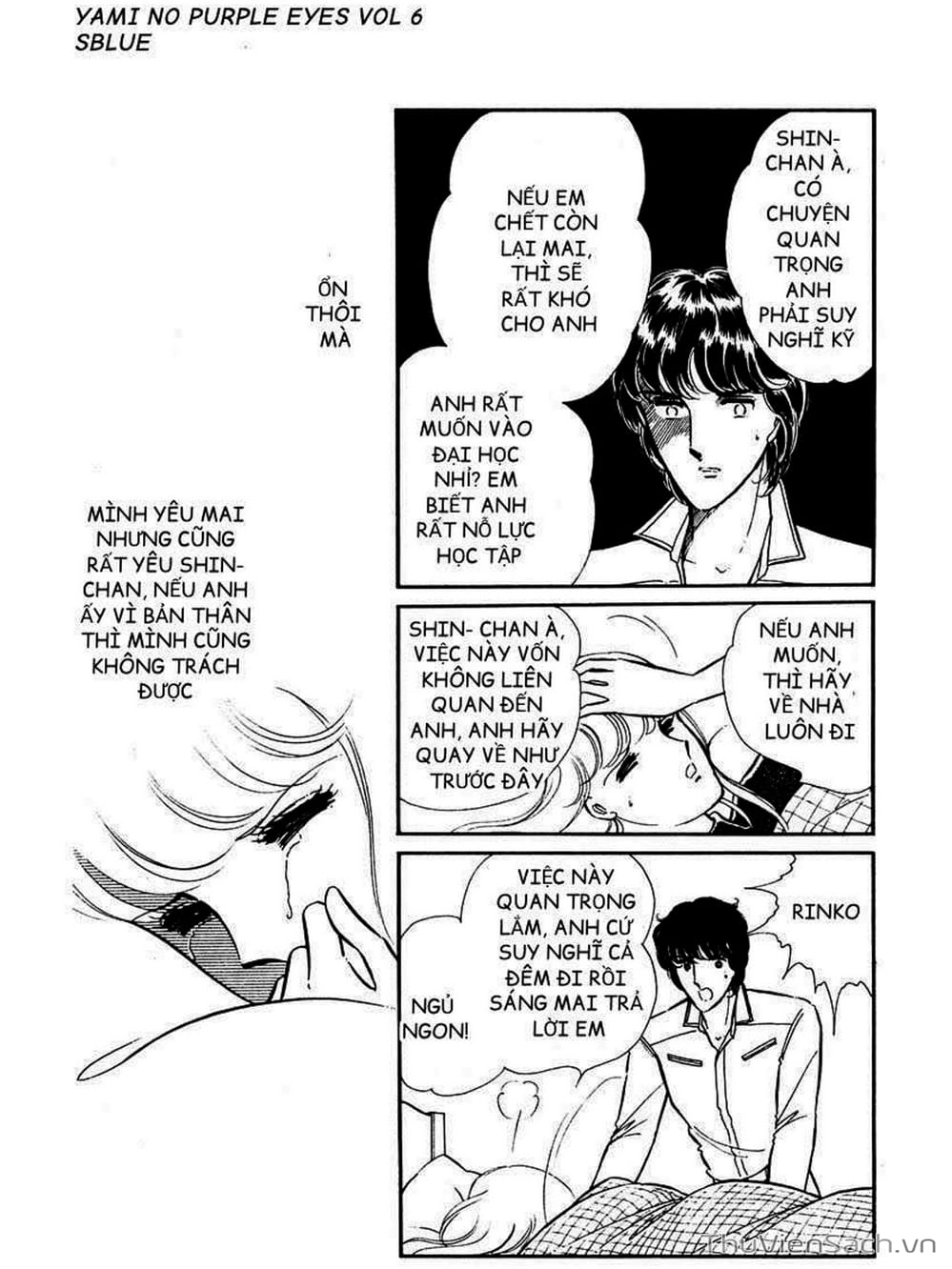 Truyện Tranh Cô Bé Huyền Bí - Yami No Purple Eyes trang 6