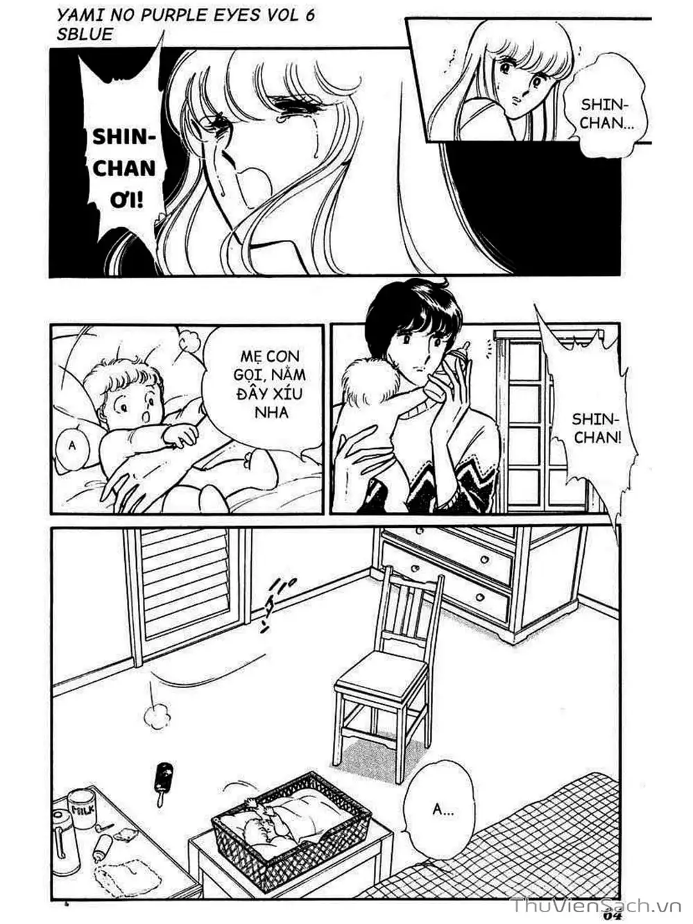 Truyện Tranh Cô Bé Huyền Bí - Yami No Purple Eyes trang 6