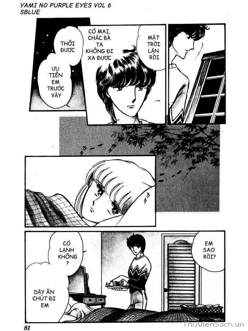 Truyện Tranh Cô Bé Huyền Bí - Yami No Purple Eyes trang 6