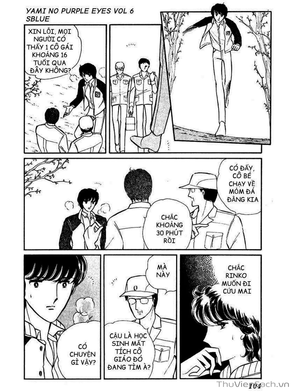 Truyện Tranh Cô Bé Huyền Bí - Yami No Purple Eyes trang 6