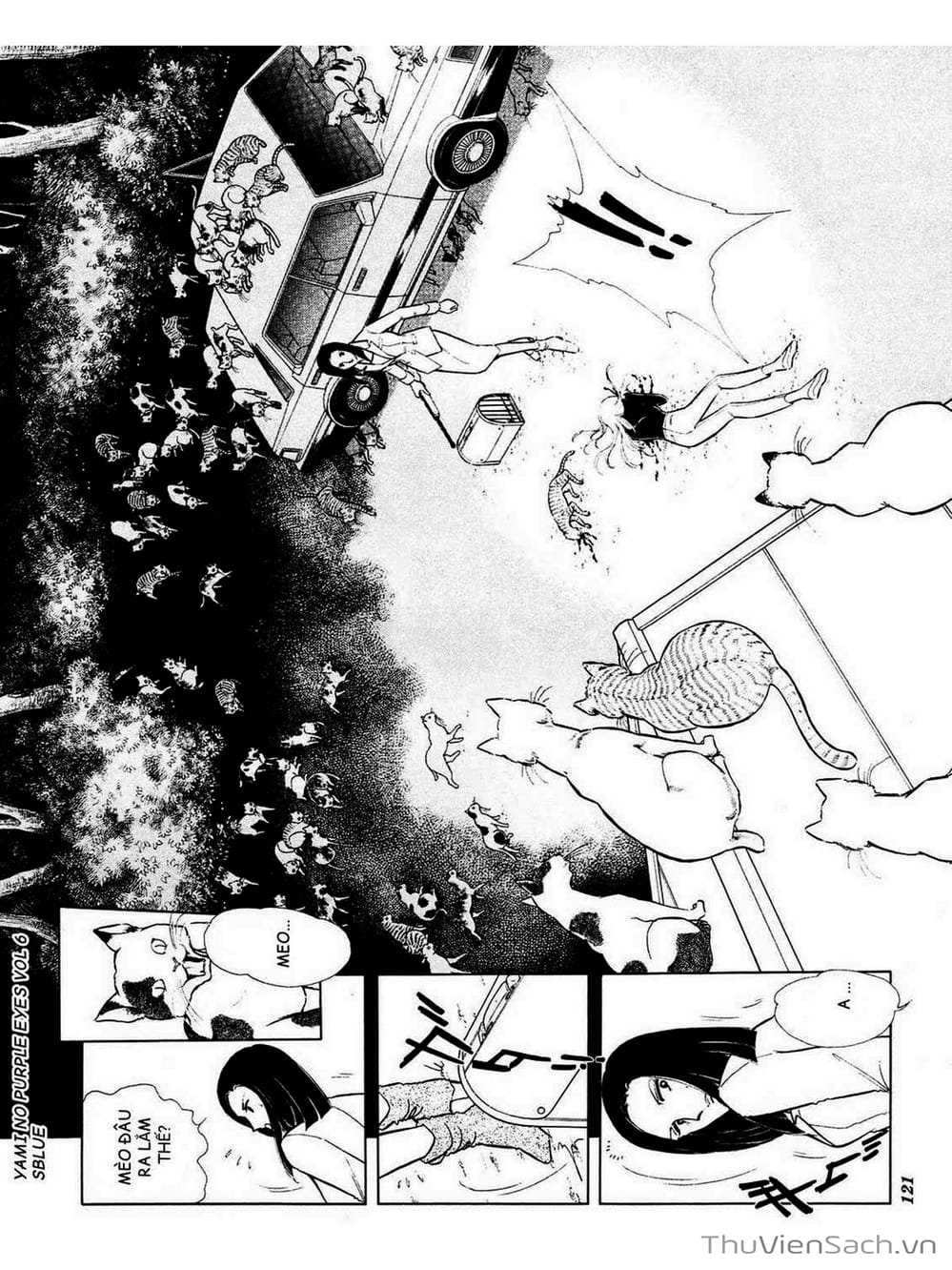 Truyện Tranh Cô Bé Huyền Bí - Yami No Purple Eyes trang 6