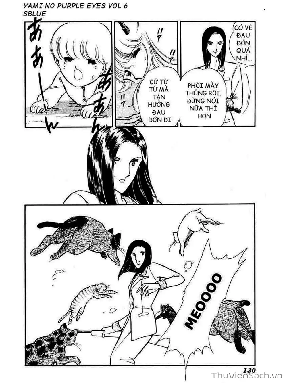 Truyện Tranh Cô Bé Huyền Bí - Yami No Purple Eyes trang 6