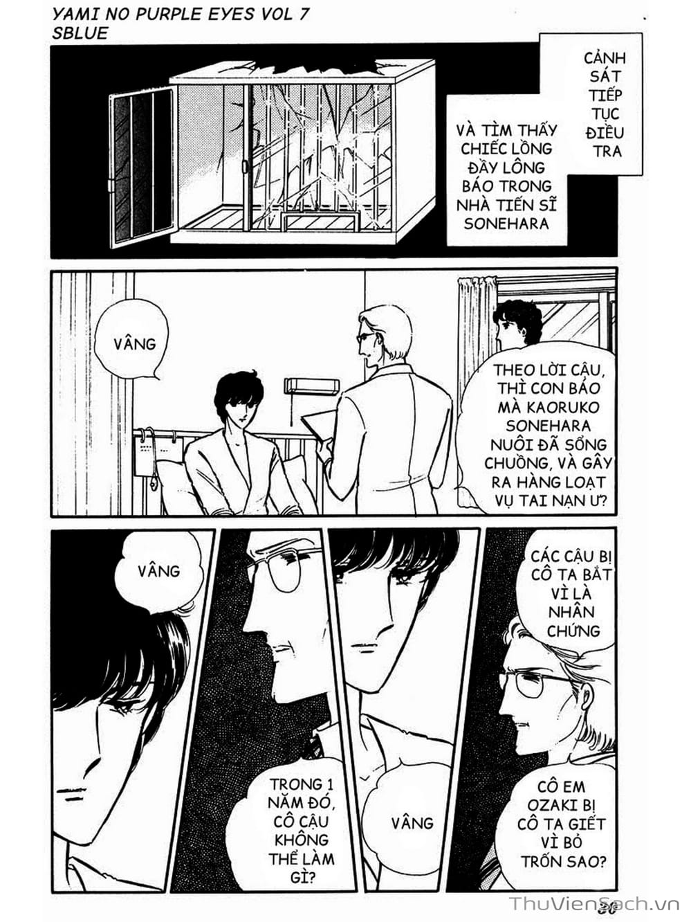 Truyện Tranh Cô Bé Huyền Bí - Yami No Purple Eyes trang 6