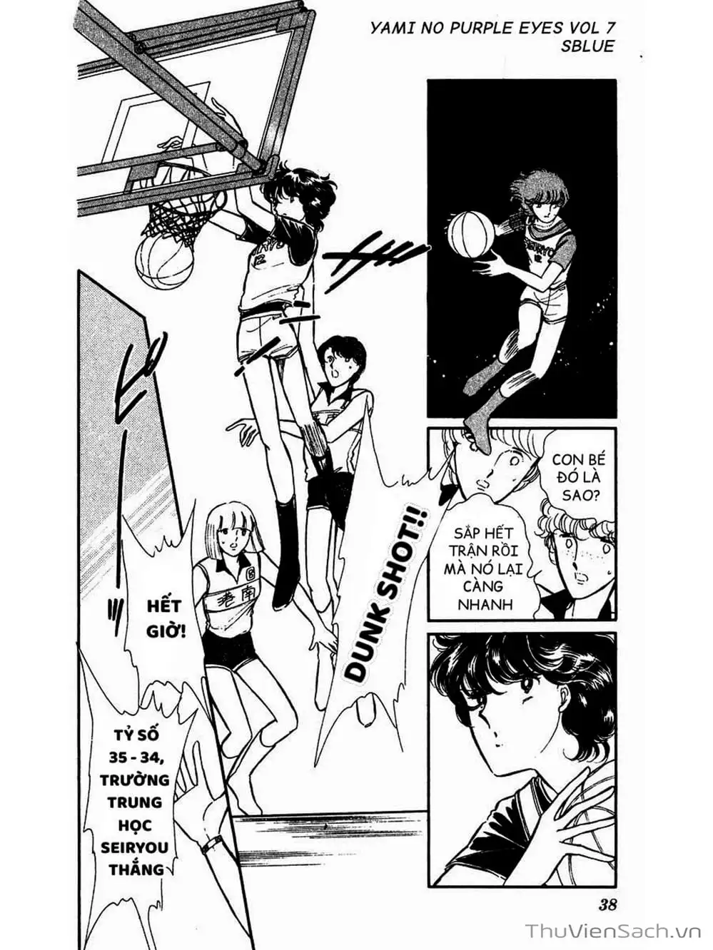 Truyện Tranh Cô Bé Huyền Bí - Yami No Purple Eyes trang 6