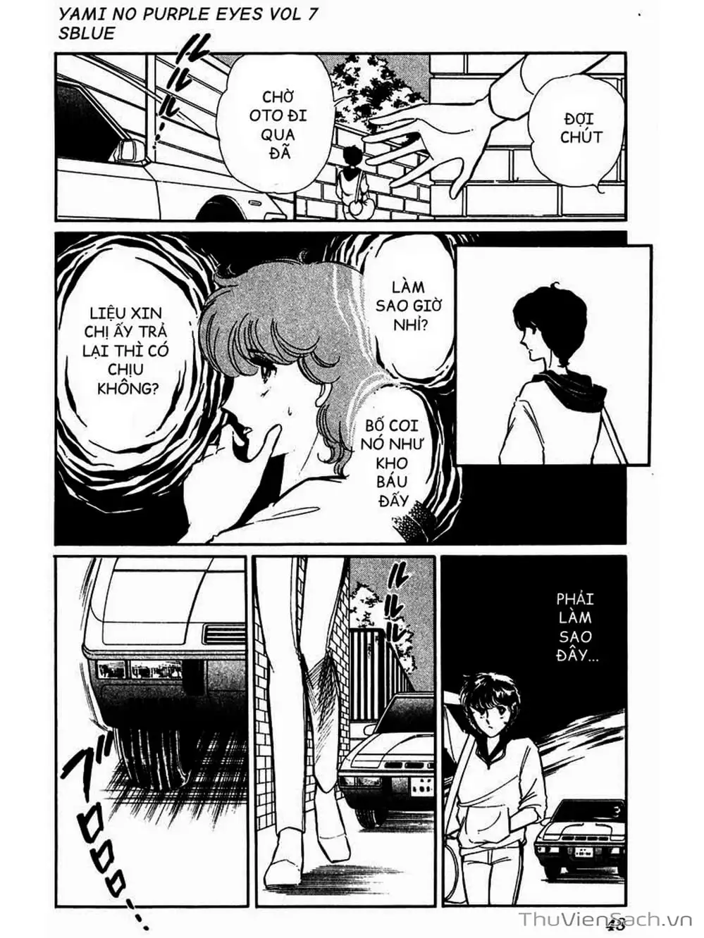 Truyện Tranh Cô Bé Huyền Bí - Yami No Purple Eyes trang 6