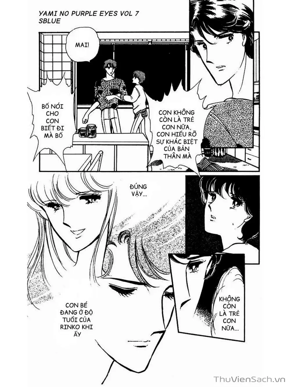 Truyện Tranh Cô Bé Huyền Bí - Yami No Purple Eyes trang 6