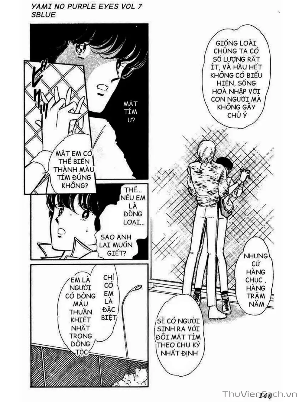 Truyện Tranh Cô Bé Huyền Bí - Yami No Purple Eyes trang 6