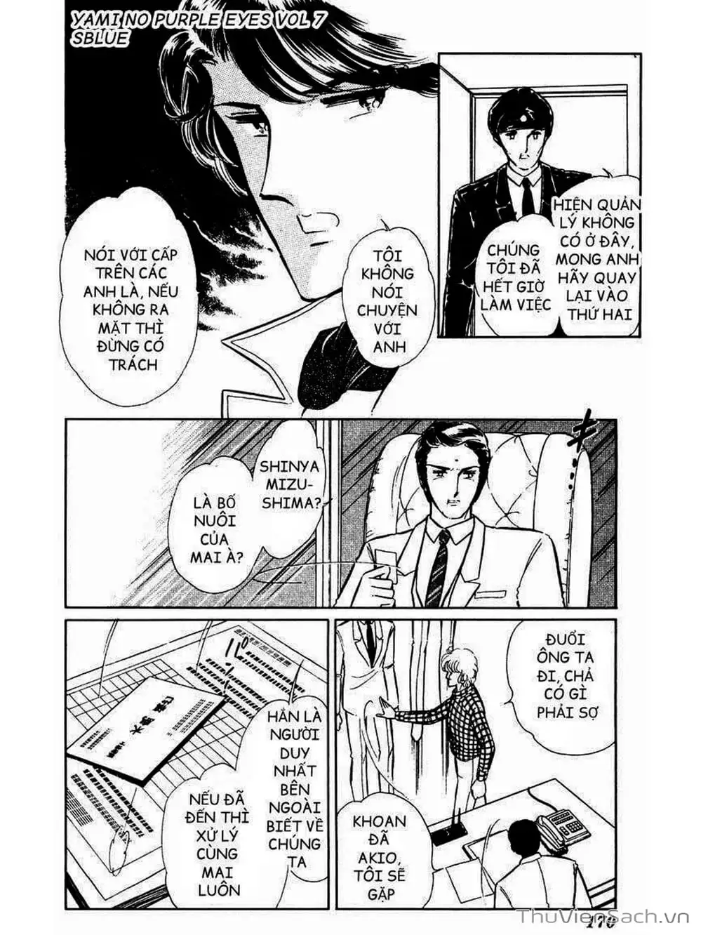 Truyện Tranh Cô Bé Huyền Bí - Yami No Purple Eyes trang 6